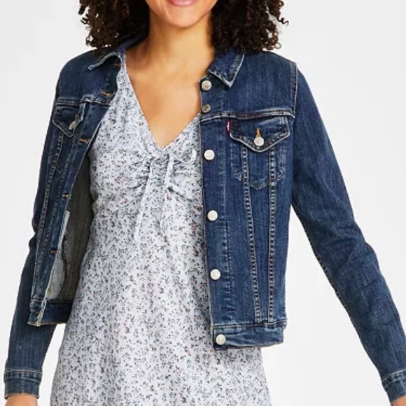 Levi’s Women’s Classic Denim Original Trucker Jacket - Picture 5 of 7